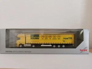 Herpa DAF XF Gardinenplanen-Sattelzug NOSTA Group 40 Jahre NOSTA - Bild 1 von 1