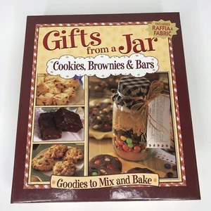 NEW Gifts from a Jar-Cookies, Brownies & Bars Cookbook includes Raffia & Fabric - Bild 1 von 7