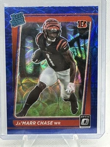 2021 Donruss optic Ja’Marr Chase RC rated rookie blue scope - Picture 1 of 2