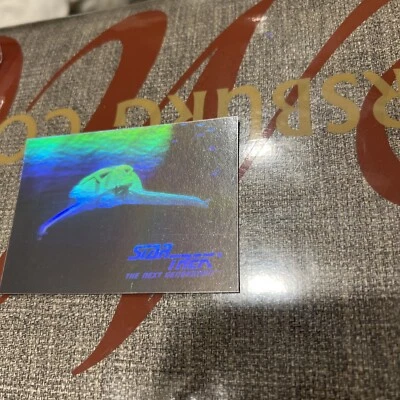 1992 STAR TREK THE NEXT GENERATION HOLOGRAM CARD #031 KLINGON BIRD OF PREY 0709 - Image 1 of 4