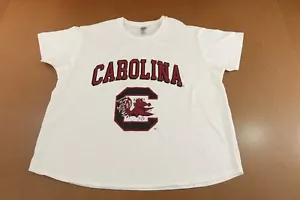 South Carolina Gamecocks Gameday Couture Womens XL White Short Sleeve Tee New - Picture 1 of 9