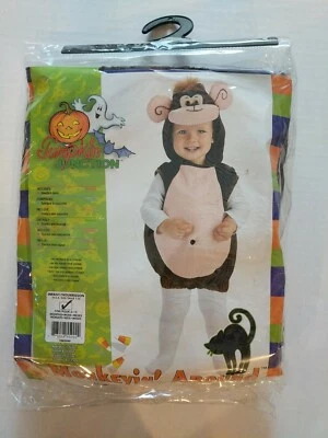 Disfraz de Halloween mono niño/infante [6-12 meses] túnica con capucha Foto 1 de 2