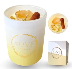 ARVE Abundance Lavendar Vanille Kerze 7oz 100% Sojawachs, Glasbehälter - Bild 1 von 9