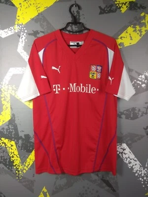 Czech Republic Team Jersey Home football shirt 2003 - 2004 Puma Men Size L ig93 - Image 1 of 4