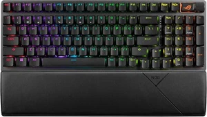 ASUS ROG Strix Scope II 96 Wireless Gaming Keyboard, Three-Mode Connection - Photo 1/6