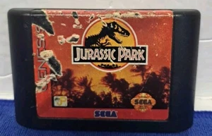 Jurassic Park (Sega Genesis, 1993) Label hat wenig Gebrauchsspuren  - Bild 1 von 4