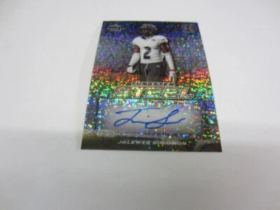 2023 Leaf Trinity JALEWIS SOLOMON Tungsten Steel Rookie Auto Autograph 5/10 RC - Image 1 of 4