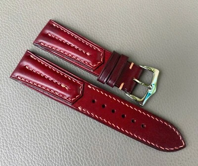 Genuine  Cowhide Watch Strap Band Size 16 17 18 19 20 21 22 23 24 25 26mm - Image 1 of 4