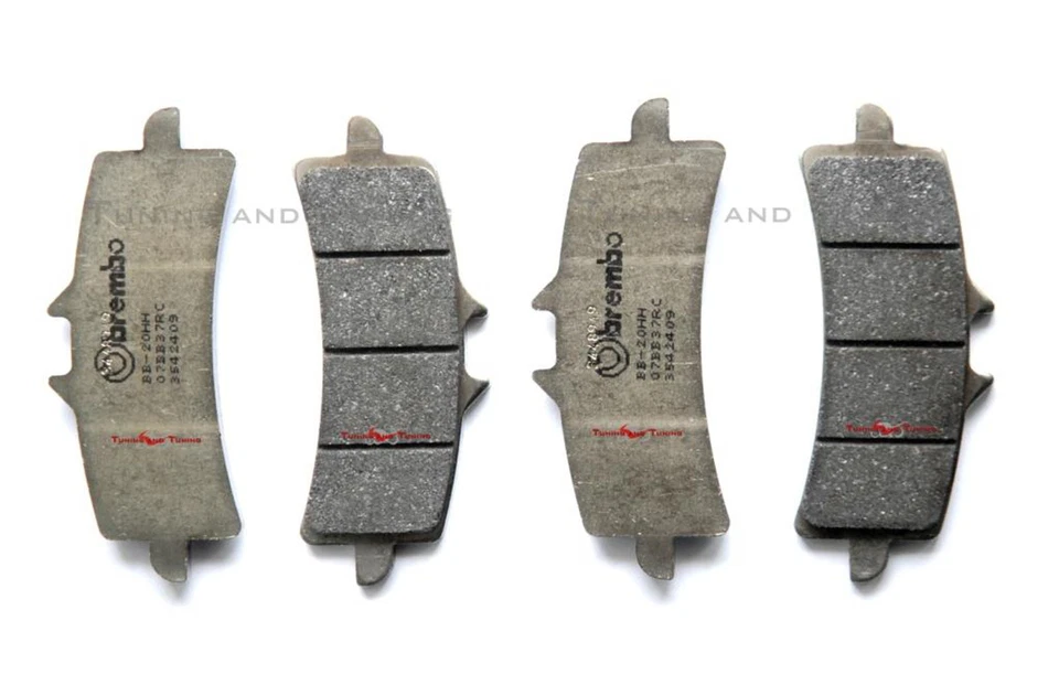 2 COPPIE PASTIGLIE ANTERIORI BREMBO RC RACING PER PINZE BREMBO M4 (07BB37RC) - Image 1 of 1