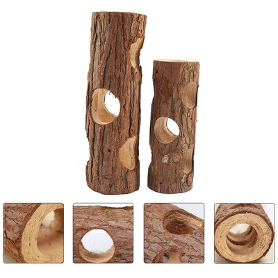  2 Pcs Small Animal Activity Toy Rat and Hamster Toys Tunnel Tube - Image 1 of 4