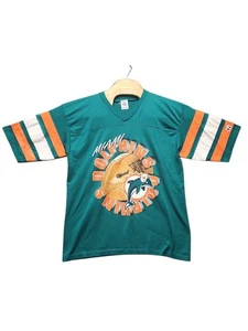Logo 7 Miami Dolphins Shirt Mens L NFL Football T-Shirt Tee USA - Picture 1 of 6