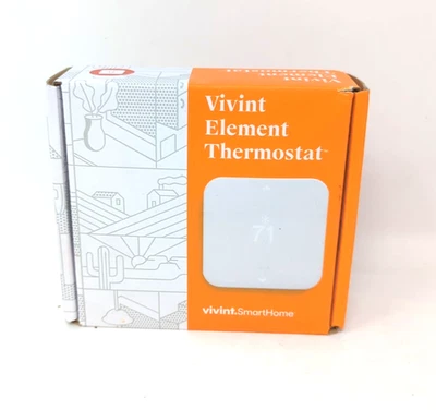 Vivint Smart Thermostat Element VS-ELEM02-001 V2 White Fast shipping - Image 1 of 4
