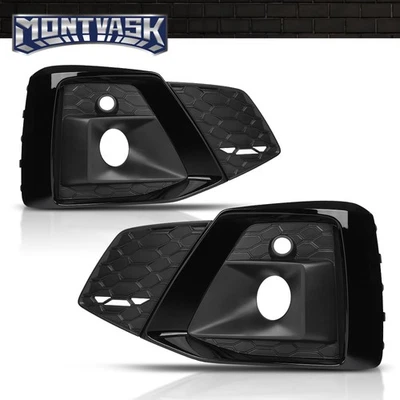 Fit For 2020-2023 Audi A5 S5 Sportback Front Bumper Fog Light Cover Left+Right - Imagem 1 de 4