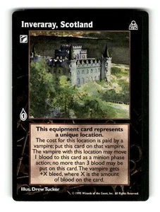 1995 WOTC Vampire Dark Sovereigns Trading card Game Inveraray, Scotland UC - Picture 1 of 4