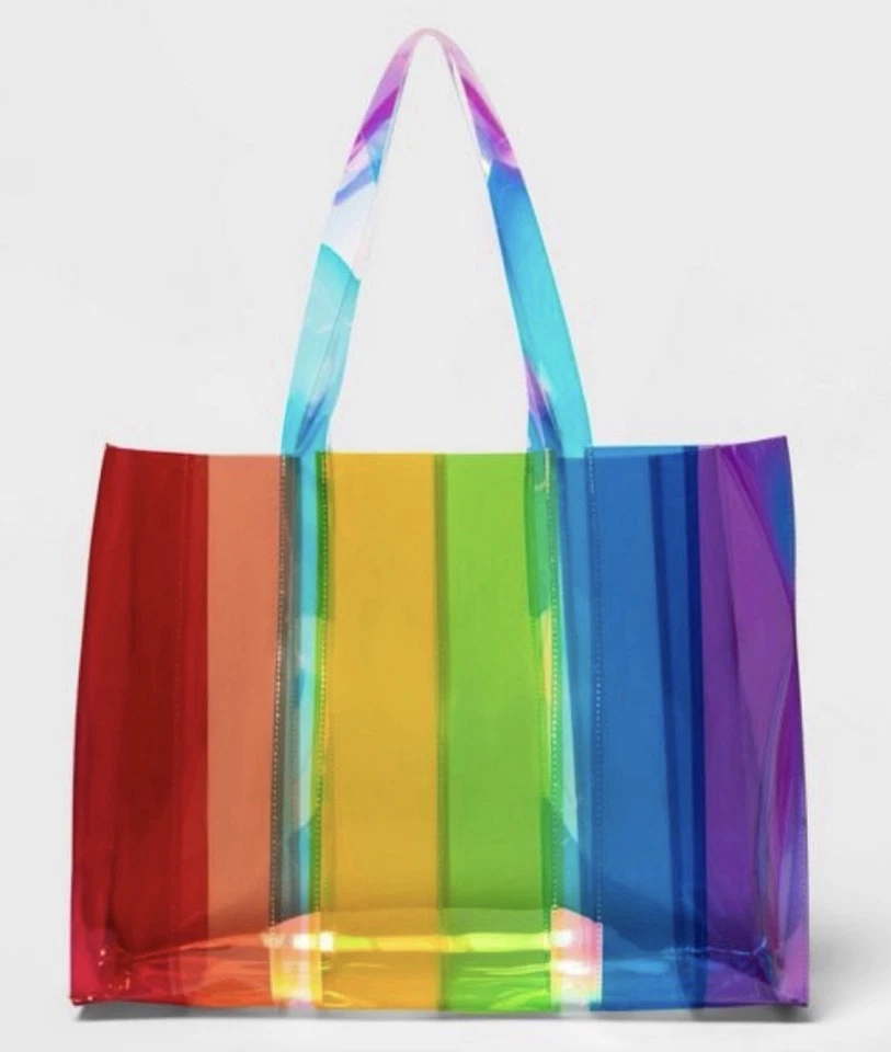 Bolso de mano Pride Rainbow Panel nuevo con etiquetas de Target Foto 1 de 4