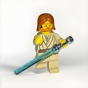 ✅ LEGO Star Wars Minifigure sw0055  Obi-Wan Kenobi - Young With Headset Minifig