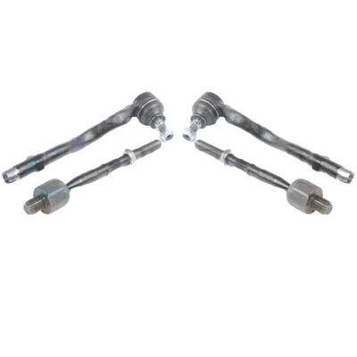FOR BMW E46 M3 FRONT INNER OUTER STEERING TRACK TIE ROD END ASSEMBLY PAIR - Image 1 of 4