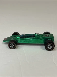 Redline Hot Wheels GREEN ORIGINAL LOTUS TURBINE 1969, Black Base. - Picture 1 of 16