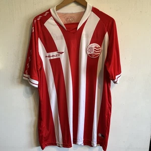 XL Vintage Penalty Nautico Soccer Collared Jersey #10 Brazil CNC 1901 - Picture 1 of 8