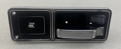 84-96 Jeep Cherokee XJ Passenger Side Rear Door Handle Window Switch OEM Chrome - Image 1 of 4