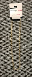 Primavera Italien 24 Kt Gold über Sterling 18" dünne Kette Glieder Halskette MD in Italien - Bild 1 von 8