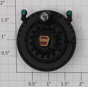 Lionel 675-14 Boiler Front Complete with #5690 Maroon Keystone - Picture 1 of 2