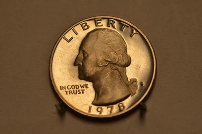 1978-S Proof Washington Quarters Item # 6692 - Image 1 of 2