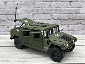KDW 1/18 Military U.S. Army Humvee Alloy Die-casting Simulation Model INCOMPLETE - Picture 1 of 12