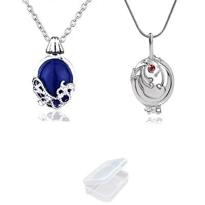 Elena Gilbert Vampire Diaries Locket and Katherine Pendant Necklace Set - Image 1 of 4