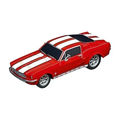 Carrera GO!!! Analog 1:43 Ford Mustang '67 Racing Red Slot Car - Image 1 of 2