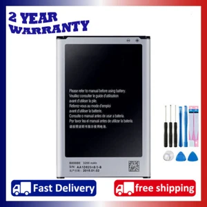 Replacement Battery for Samsung Galaxy Note 3 SM-N900V B800BE Verizon 3200mAh - Picture 1 of 3