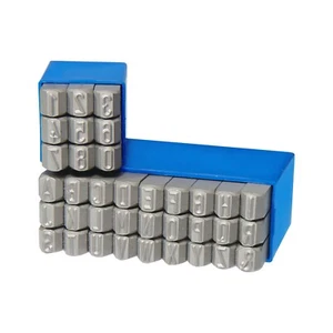 GRAVUREM-S Schlagzahlen, Schlagbuchstaben, Schlagstempel 0-9 und / oder A-Z,& - Bild 1 von 17