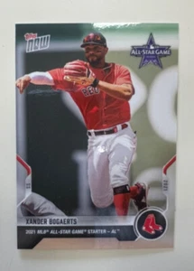 Xander Bogaerts AGS-9 from 2021 TOPPS NOW MLB ALL-STAR GAME STARTERS SET Red sox - Picture 1 of 2