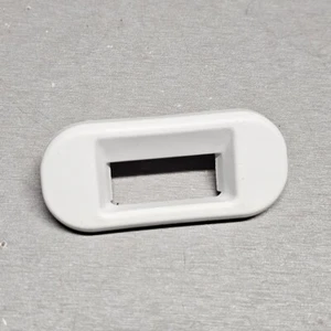 Bisel de cerradura de puerta lavadora Whirlpool W10392041 WPW10392041 - Imagen 1 de 4