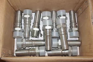 13er Pack Caterpillar/Anker Fluid Systems NPTF 1-1/4" Hydraulikverschraubung - Bild 1 von 3