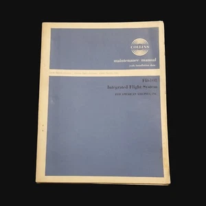 COLLINS FD-108 INTEGRATED FLIGHT SYSTEM MANUAL FOR AMERICAN AIRLINES - Picture 1 of 7