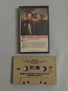 MERLE HAGGARD / WILLIE NELSON Poncho & Lefty (Cassette) 1982 Epic Records VG - Bild 1 von 2