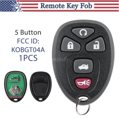 Llavero remoto de entrada sin llave para Pontiac G5 G6 2005 2006 2007 2008 2009 2010 5B Foto 1 de 4