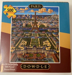 Rompecabezas Dowdle 500 piezas PARÍS 16 x 20 Torre Eiffel NUEVO - Imagen 1 de 8