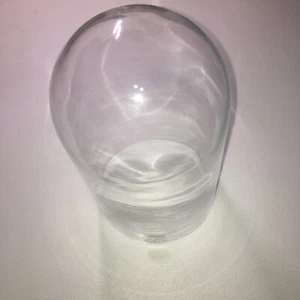 CUS 10.5"H x 6"W Dome Glass Terrarium & Dessert Cover - Picture 1 of 5