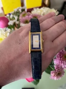 Absolutely Stunning Gucci Gold Tone Curvex 'Tank' Style Watch Ref2600M Beautiful - Picture 1 of 17