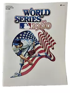 Filis Serie Mundial 1980 Programa Oficial Astros Reales Yankees Mike Schmidt - Imagen 1 de 10