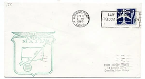 US 1960 First Flight Cover AM 97 Bridgeport Connecticut to Washington DC AMF 97S - Picture 1 of 2