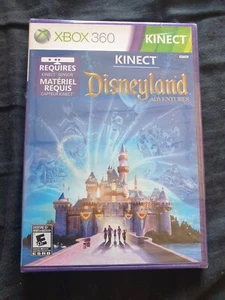 KINECT DISNEYLAND ADVENTURES Microsoft Xbox 360 Game NTSC USA NEW SEALED - Picture 1 of 3