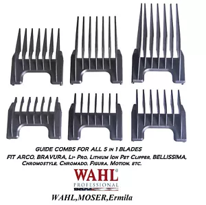 WAHL Attachment GUIDE COMB For ARCO,CHROMADO,LI+ PRO,MOTION 5 in 1 Clipper Blade - Picture 1 of 13