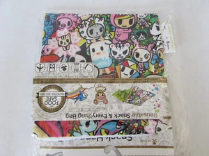 Itzy Ritzy Tokidoki Allstars Snack Happens Reusable Snack & Everything Bag J - Picture 1 of 2