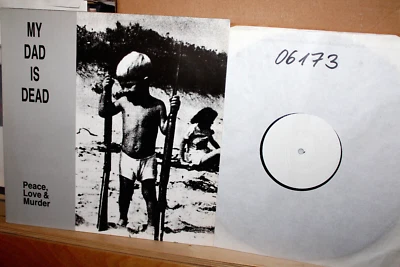 TEST PRESSING MY DAD IS DEAD: PEACE, LOVE & MURDER GERMAN PRESS 1990 HM 8903 NM - Bild 1 von 4