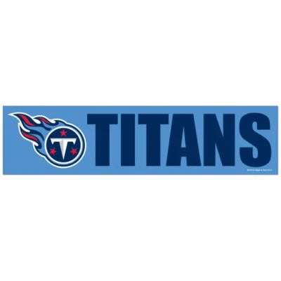 Pegatina parachoques Tennessee Titans ¡¡NUEVA!! Wincraft de 3x11 pulgadas Foto 1 de 2