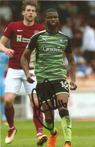 PLYMOUTH: JOEL GRANT SIGNED 6x4 ACTION PHOTO+COA - Picture 1 of 1