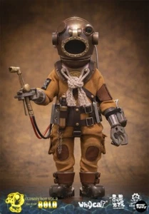 Figura Whycat ClumsyBot Serie NO.3 Repairman Negrita 1/6 1 Cabezal INSTOCK - Imagen 1 de 17